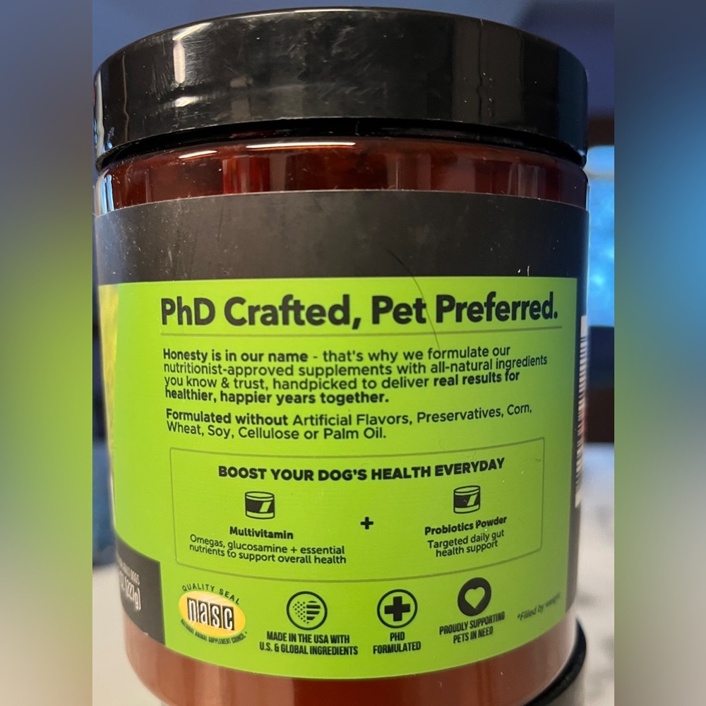 Pet Honesty Probiotics Powder for Dogs - Picture 3 of 6